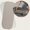 Lionelo Bamboo Sheet 70x28 - бамбукові простирадла на резинці, 2 шт. • Off White Beige