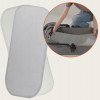 Lionelo Bamboo Sheet 70x28 - бамбукові простирадла на резинці, 2 шт. • Off White Grey