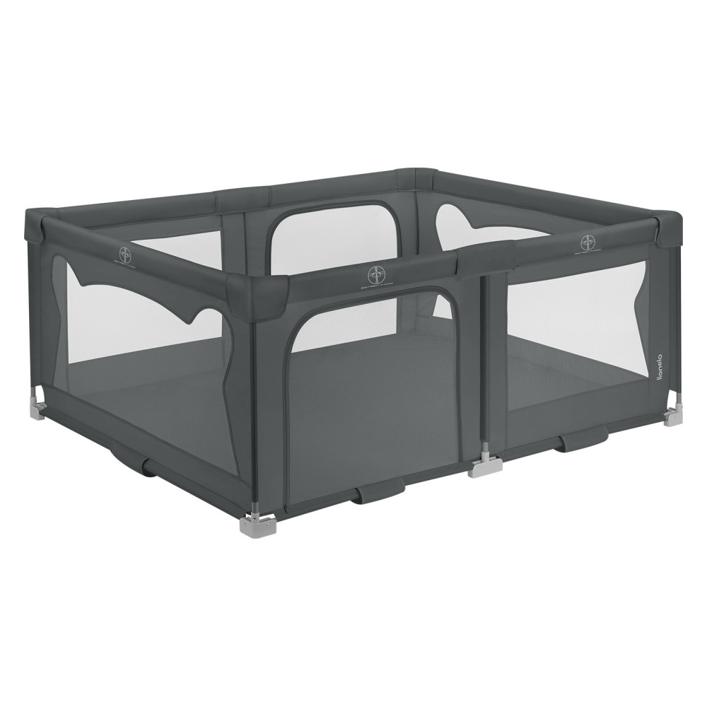 Lionelo Florence Easy Fold - дитячий манеж • Grey Graphite