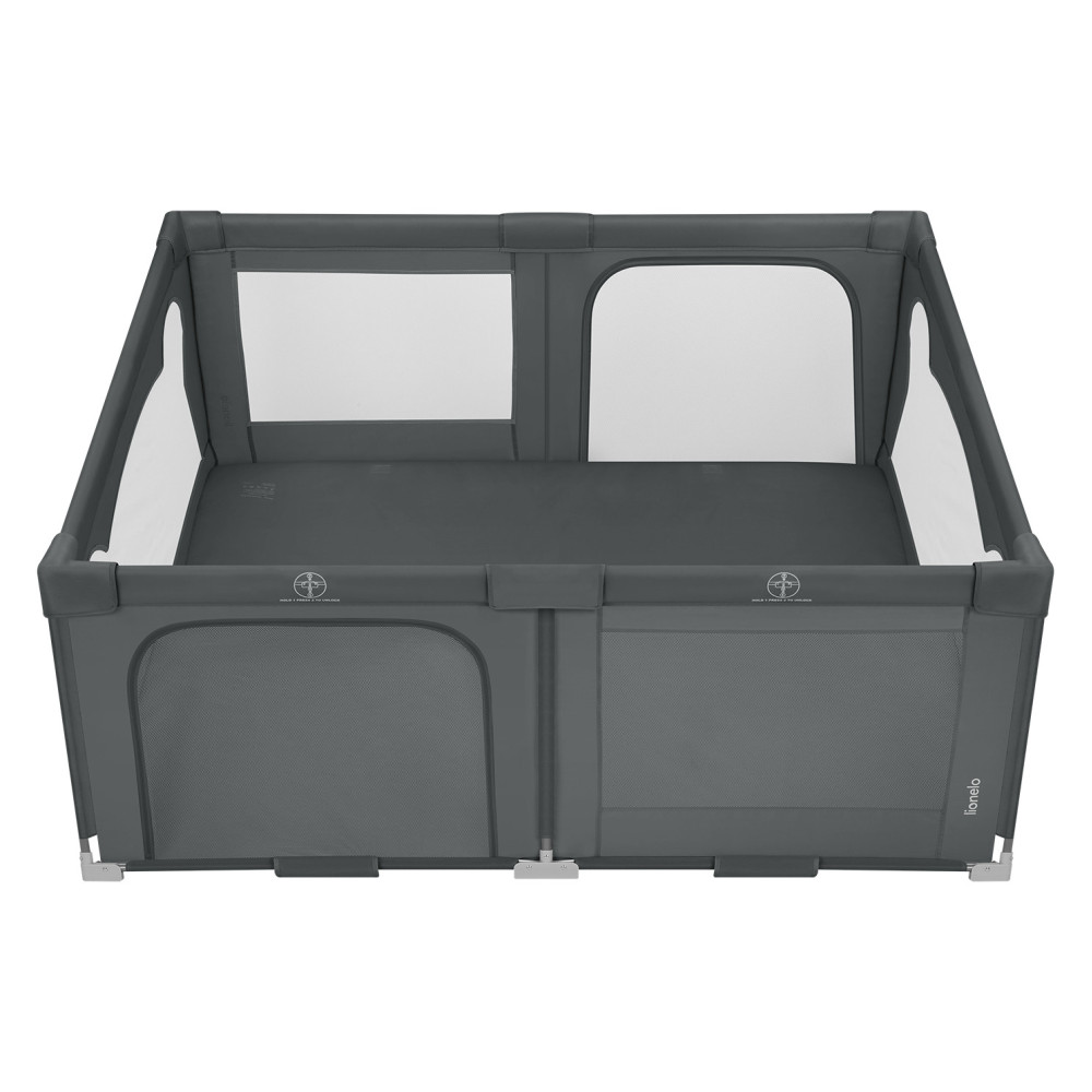 Lionelo Florence Easy Fold - дитячий манеж • Grey Graphite