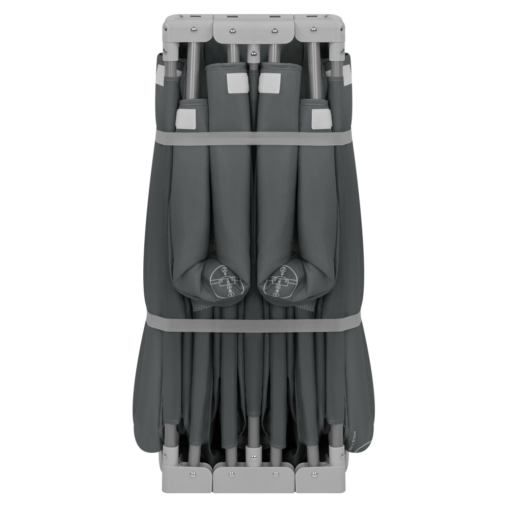 Lionelo Florence Easy Fold - дитячий манеж • Grey Graphite