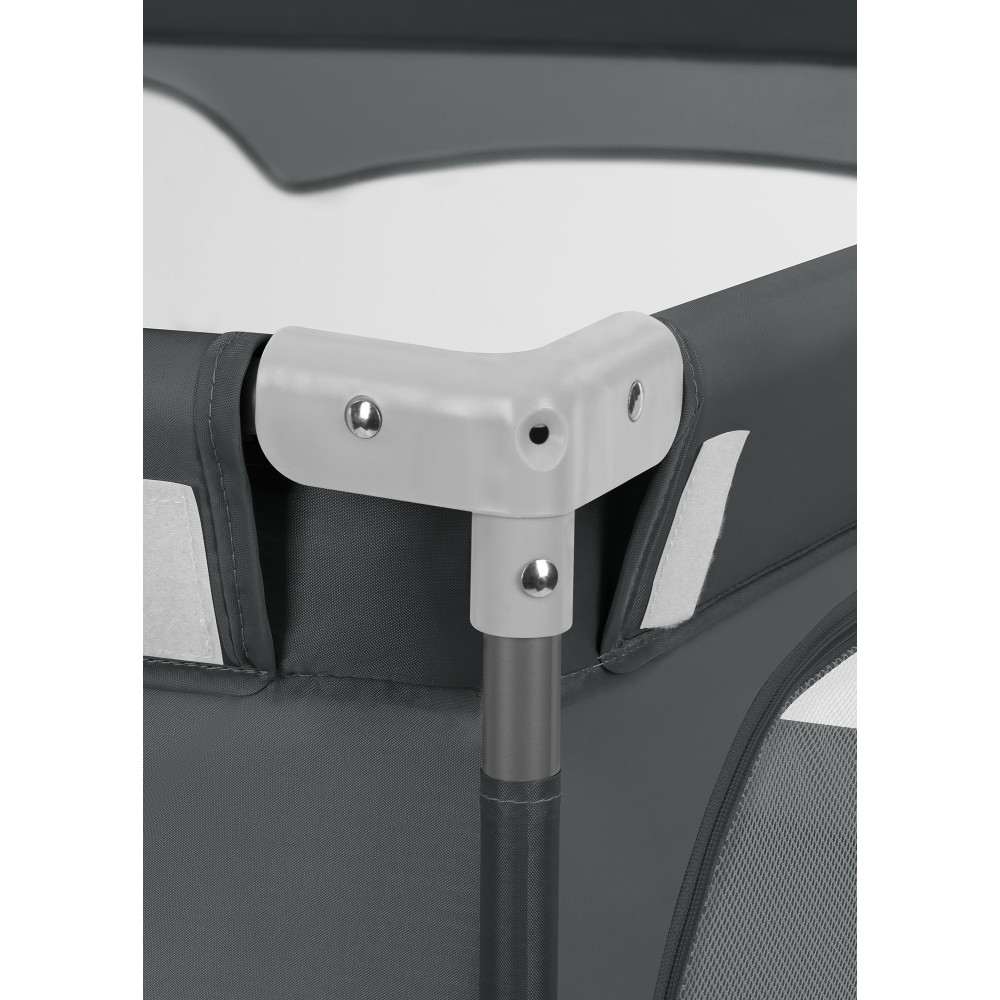 Lionelo Florence Easy Fold - дитячий манеж • Grey Graphite