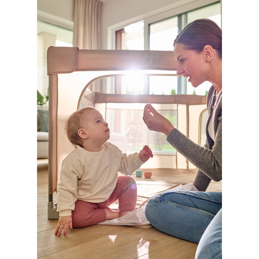 Lionelo Florence Easy Fold - дитячий манеж • Beige Sand
