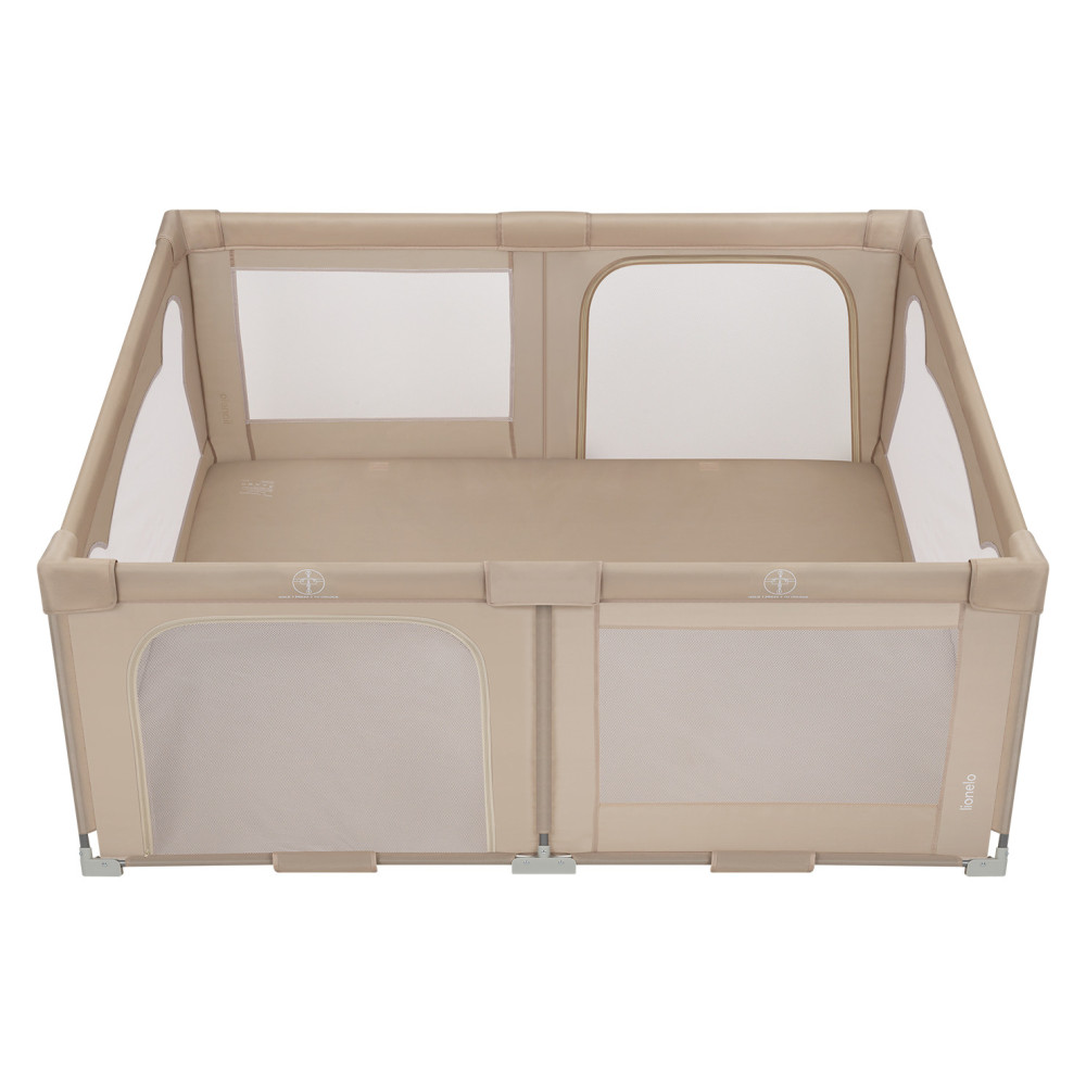Lionelo Florence Easy Fold - дитячий манеж • Beige Sand