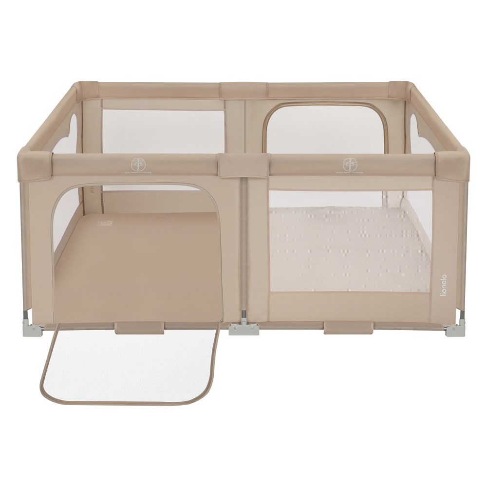Lionelo Florence Easy Fold - дитячий манеж • Beige Sand