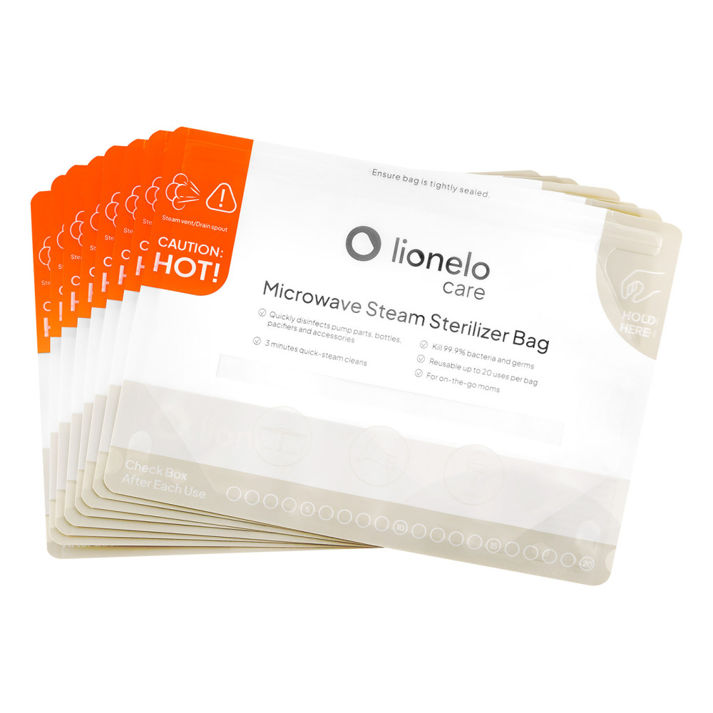 Lionelo Thermbag 16 Pack - пакети для стерилізації в мікрохвильовці Lionelo Thermbag 16 Pack - пакети для стерилізації в мікрохвильовці