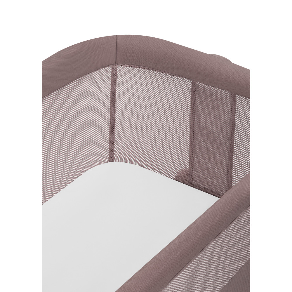 Lionelo Luna - приставне дитяче ліжечко 2 в 1 • Beige Taupe
