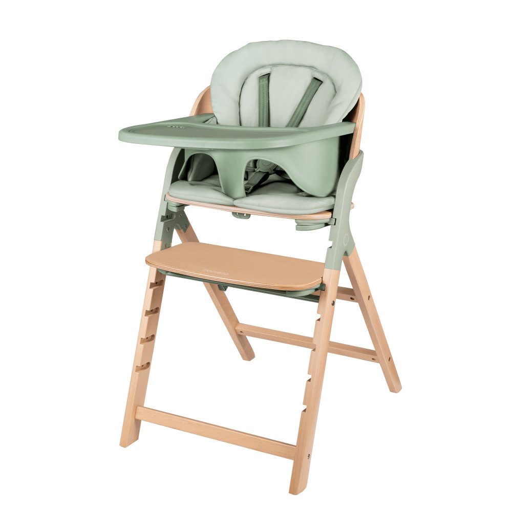 Lionelo Megan - дерев'яний стільчик для годування • Green Wood