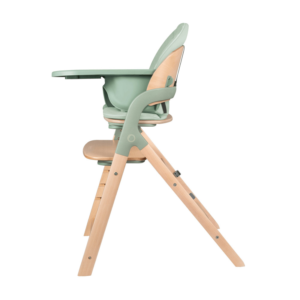 Lionelo Megan - дерев'яний стільчик для годування • Green Wood