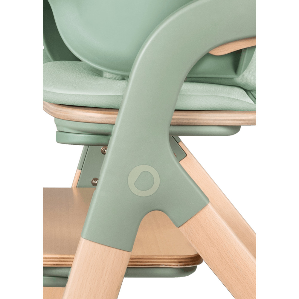 Lionelo Megan - дерев'яний стільчик для годування • Green Wood