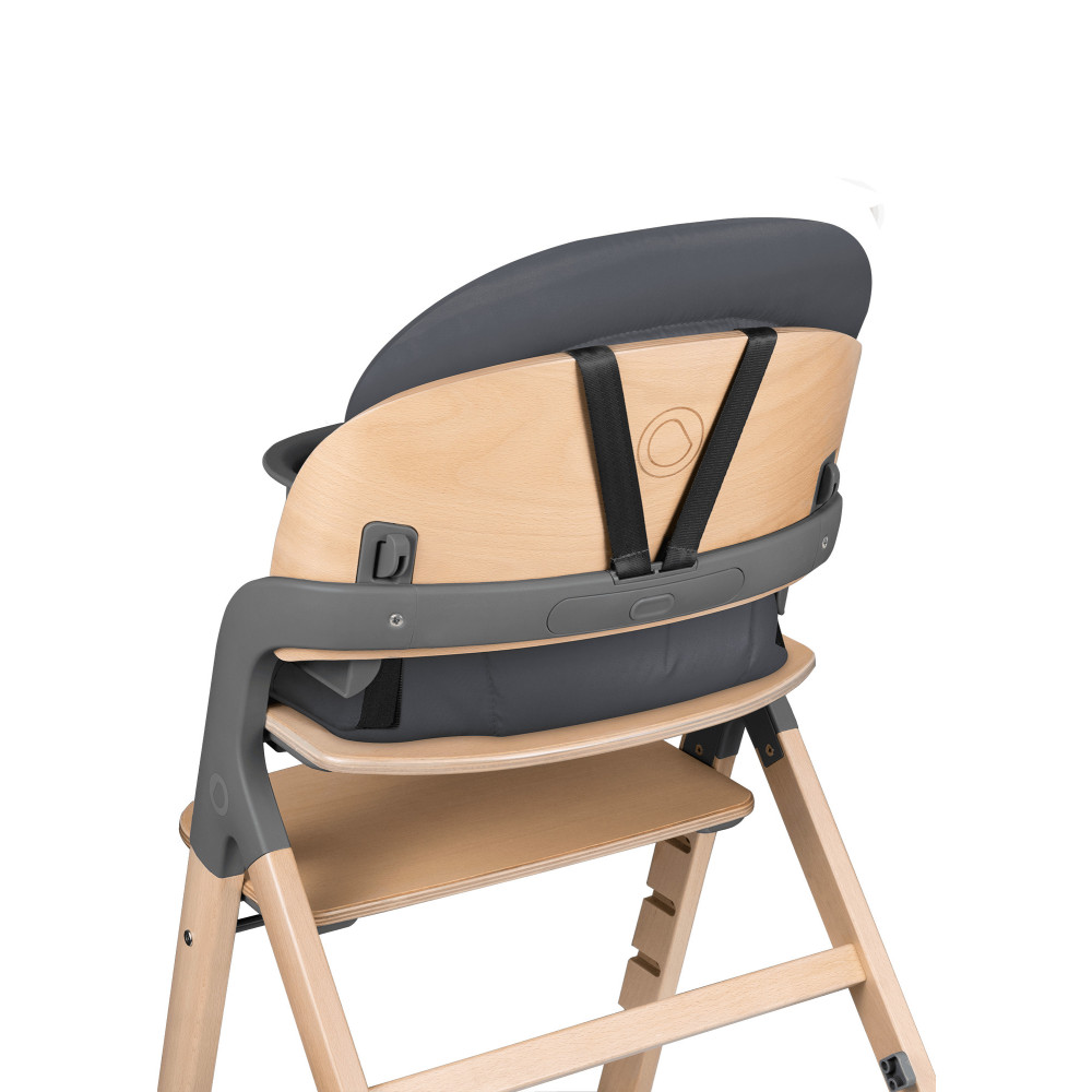Lionelo Megan - дерев'яний стільчик для годування • Grey Wood