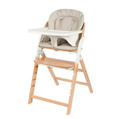 Lionelo Megan - дерев'яний стільчик для годування • White Wood Lionelo Megan - дерев'яний стільчик для годування • White Wood
