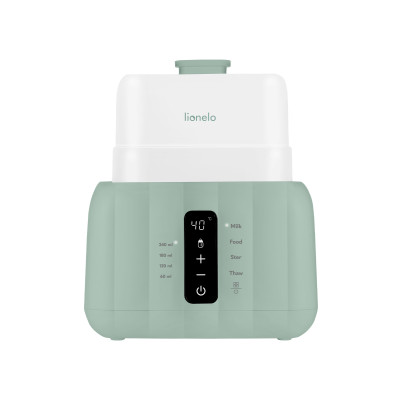 Lionelo Thermup Duo - підігрівач для двох пляшечок зі стерилізацією • Green Mist Lionelo Thermup Duo - підігрівач для двох пляшечок зі стерилізацією • Green Mist