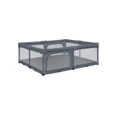 Lionelo Florence XL Easy Fold - складаний дитячий манеж 180 × 200 см • Grey Stone