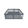 Lionelo Florence XL Easy Fold - складаний дитячий манеж 180 × 200 см • Grey Stone