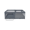 Lionelo Florence XL Easy Fold - складаний дитячий манеж 180 × 200 см • Grey Stone