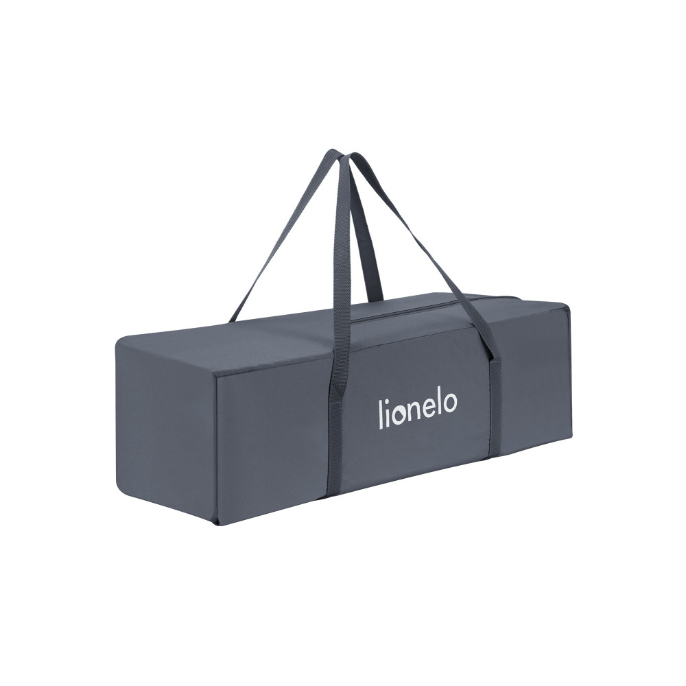 Lionelo Florence XL Easy Fold - складаний дитячий манеж 180 × 200 см • Grey Stone