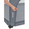 Lionelo Florence XL Easy Fold - складаний дитячий манеж 180 × 200 см • Grey Stone