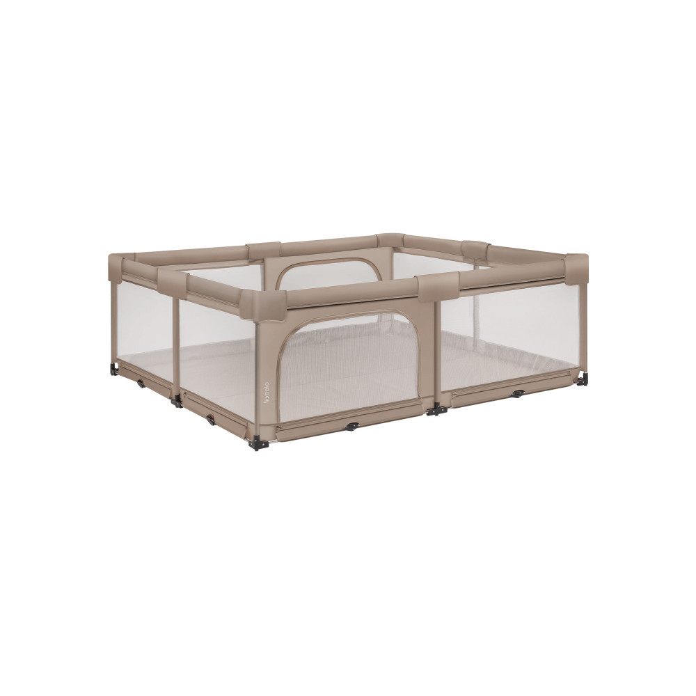 Lionelo Florence XL Easy Fold - складаний дитячий манеж 180 × 200 см • Beige Sand