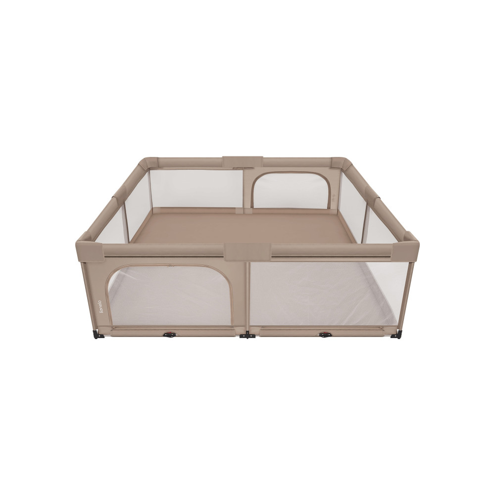 Lionelo Florence XL Easy Fold - складаний дитячий манеж 180 × 200 см • Beige Sand