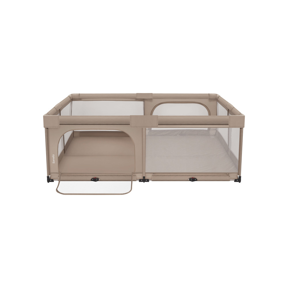 Lionelo Florence XL Easy Fold - складаний дитячий манеж 180 × 200 см • Beige Sand