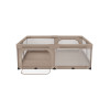 Lionelo Florence XL Easy Fold - складаний дитячий манеж 180 × 200 см • Beige Sand
