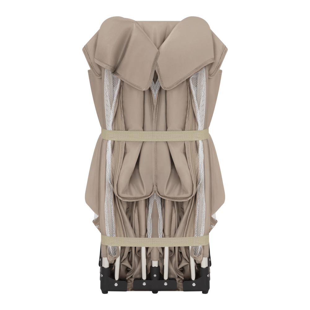 Lionelo Florence XL Easy Fold - складаний дитячий манеж 180 × 200 см • Beige Sand