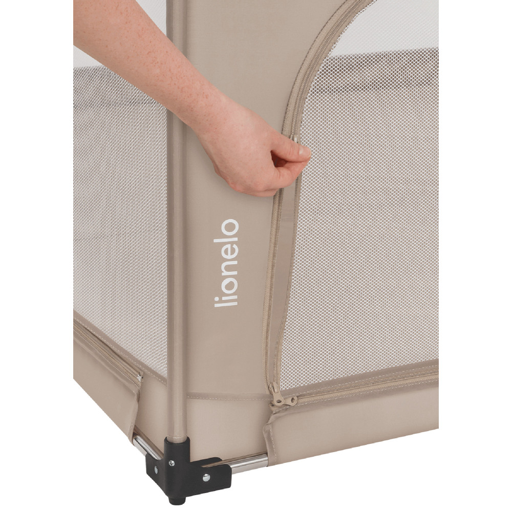 Lionelo Florence XL Easy Fold - складаний дитячий манеж 180 × 200 см • Beige Sand