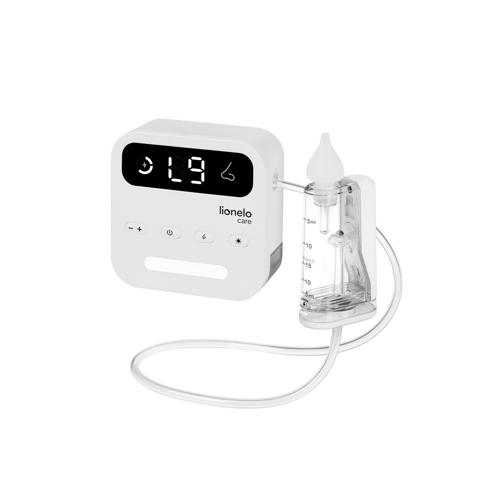 Lionelo Baby Air Flow - беспроводной аспиратор для носа • White