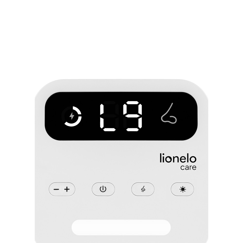 Lionelo Baby Air Flow - беспроводной аспиратор для носа • White Lionelo Baby Air Flow - беспроводной аспиратор для носа • White