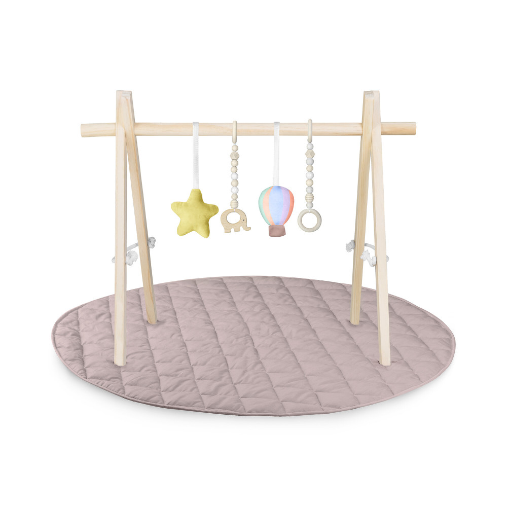 Lionelo Anis Set - розвивальний килимок зі стійкою baby gym
