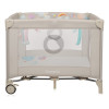 Lionelo Mille Plus - дитячий манеж 0-36 місяців • Grey Beige