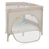 Lionelo Mille Plus - дитячий манеж 0-36 місяців • Grey Beige