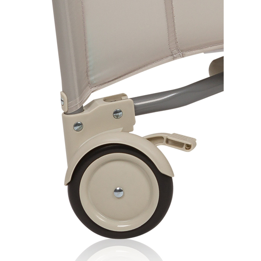 Lionelo Mille Plus - дитячий манеж 0-36 місяців • Grey Beige