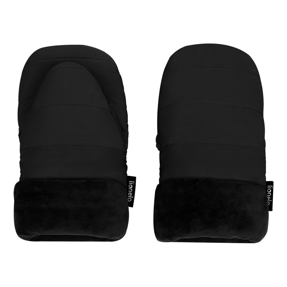 Lionelo Oli Handmuff - муфта-рукавички для коляски на магнітах • Black
