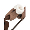 Lionelo Oli Handmuff - муфта-рукавички для коляски на магнітах • Nutty