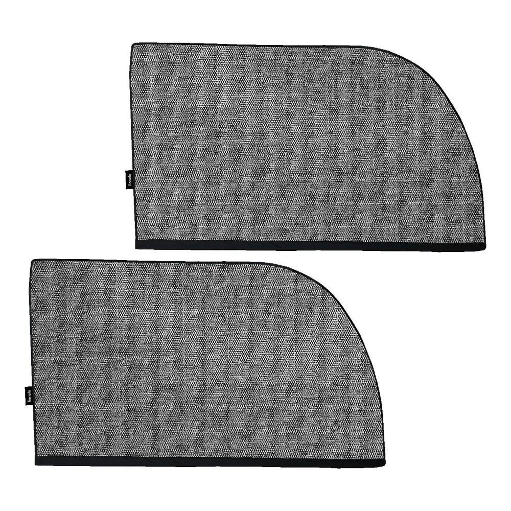 Lionelo SunBlocker - сонцезахисні шторки для автомобіля, набір із 2 шт. • Black