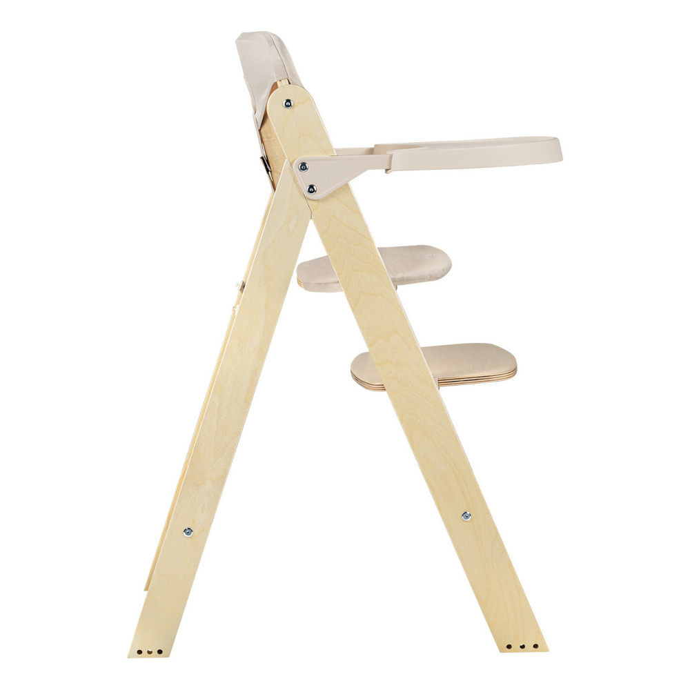 Lionelo Floris - дерев'яний стільчик для годування • Beige Natural