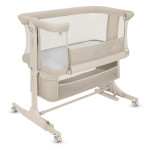 Lionelo Jodie - приставне дитяче ліжечко 3 в 1 • Beige Cream