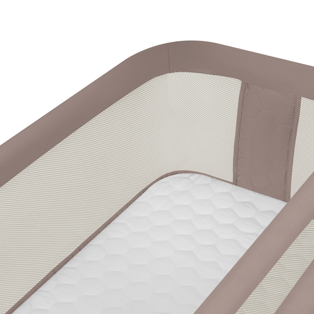 Lionelo Jodie - приставне дитяче ліжечко 3 в 1 • Beige Taupe