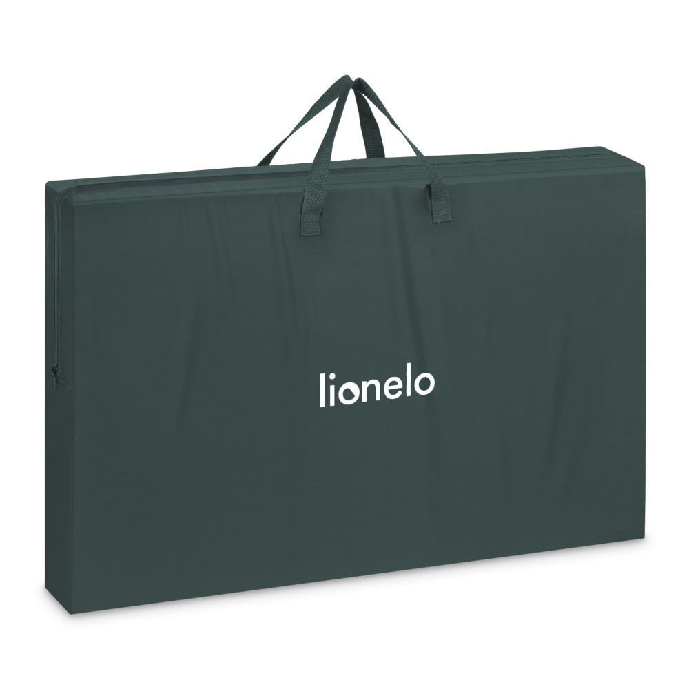 Lionelo Jodie - приставне дитяче ліжечко 3 в 1 • Green Graphite