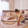 Lionelo Alice - дитячий манеж-ліжечко 3 в 1 • Beige Olive