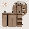 Lionelo SidePocket Large - підвісний органайзер для ліжечка 3 в 1 • Beige