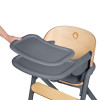 Lionelo Celia - дерев'яний стільчик для годування 3 в 1 • Grey Wood