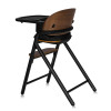 Lionelo Celia - дерев'яний стільчик для годування 3 в 1 • Black Wood