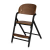 Lionelo Celia - дерев'яний стільчик для годування 3 в 1 • Black Wood