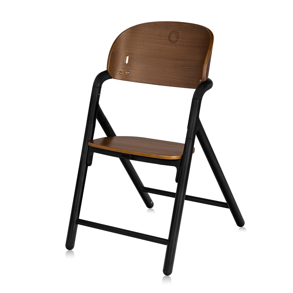 Lionelo Celia - дерев'яний стільчик для годування 3 в 1 • Black Wood