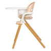 Lionelo Celia - дерев'яний стільчик для годування 3 в 1 • White Natural Wood