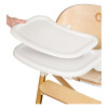 Lionelo Celia - дерев'яний стільчик для годування 3 в 1 • White Natural Wood
