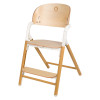 Lionelo Celia - дерев'яний стільчик для годування 3 в 1 • White Natural Wood